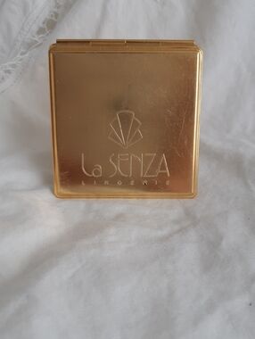 La SENZA Gold Compact Mirror
